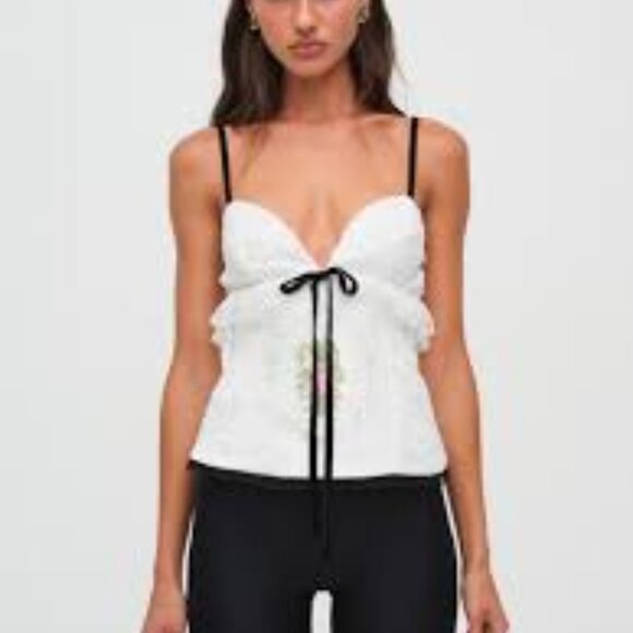 Amelie Top ~ by For Love & Lemons - Picture 1 of 4